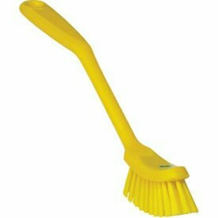 REMCO Vikan Narrow Dish Brush- Medium, Yellow 42876